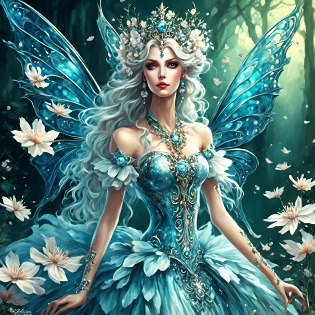 Anime Fairy Queen Character Design