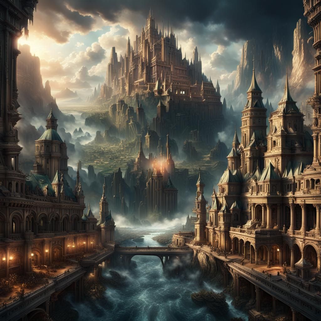 Epic Cinematic World: Digital Matte Painting