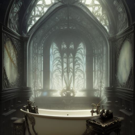 Gothic bathtub