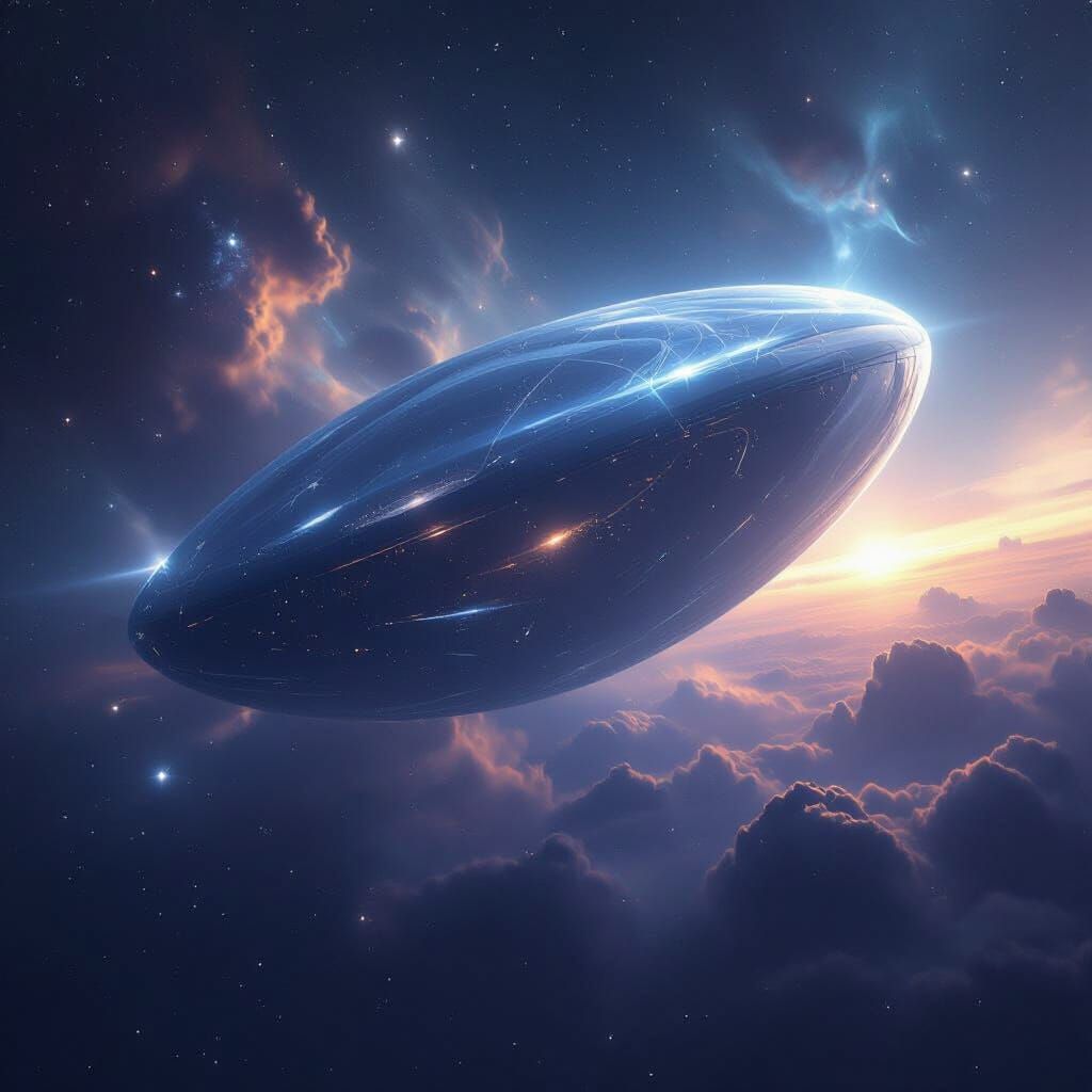 Colossal Mysterious Object in Deep Space