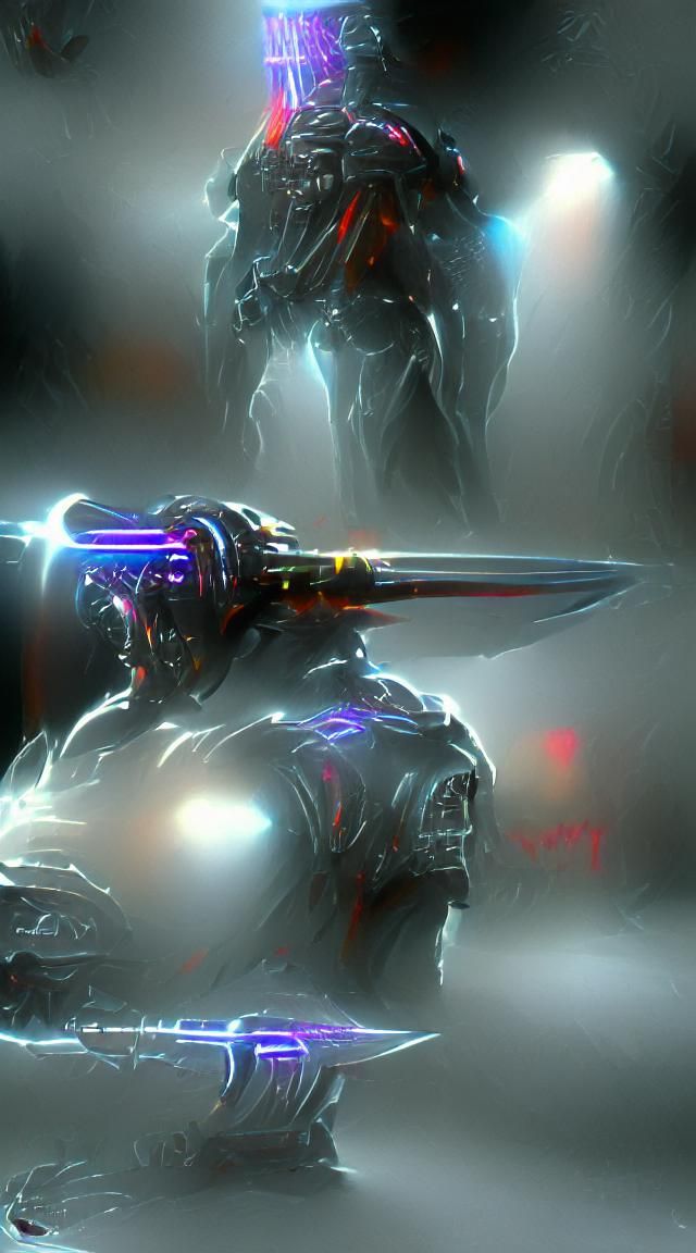 Fear Knight Concept Art in Hyperrealism