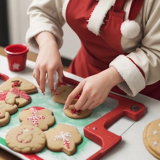 Making Christmas Cookies: Festive Holiday Baking