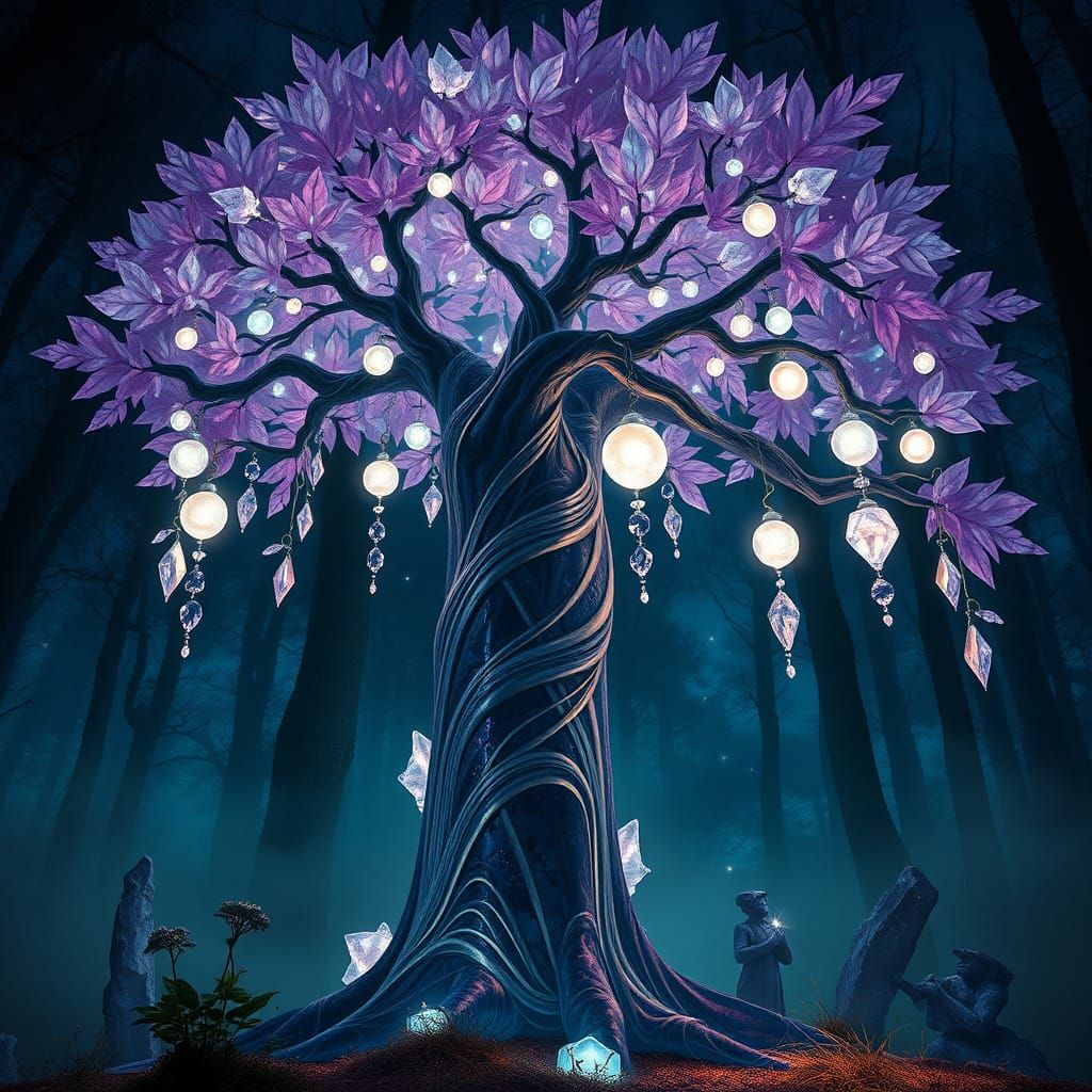 A hyperrealistic digital painting, in the style of  Art Nouv...