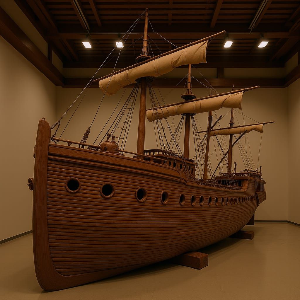 Titanic Wooden Sculpture: A Masterpiece of Woodwork