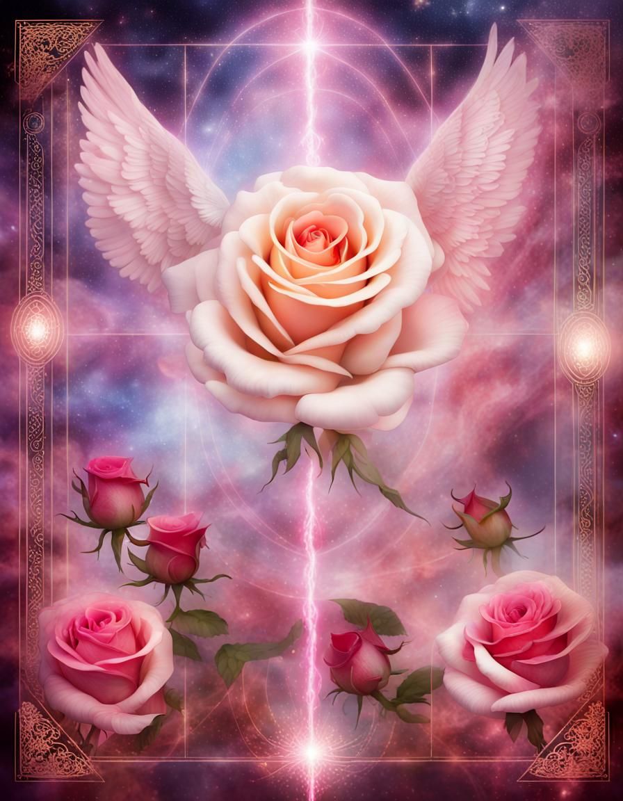 Heavenly Rose Divine: Ancient Words and Intuitive Codes