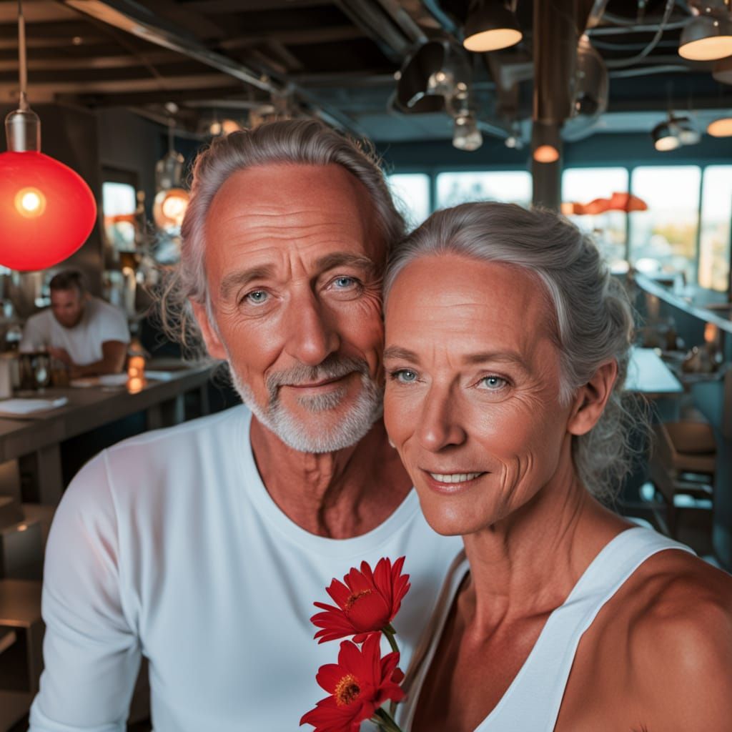 Futuristic Wedding Vows in Surreal Digital Art