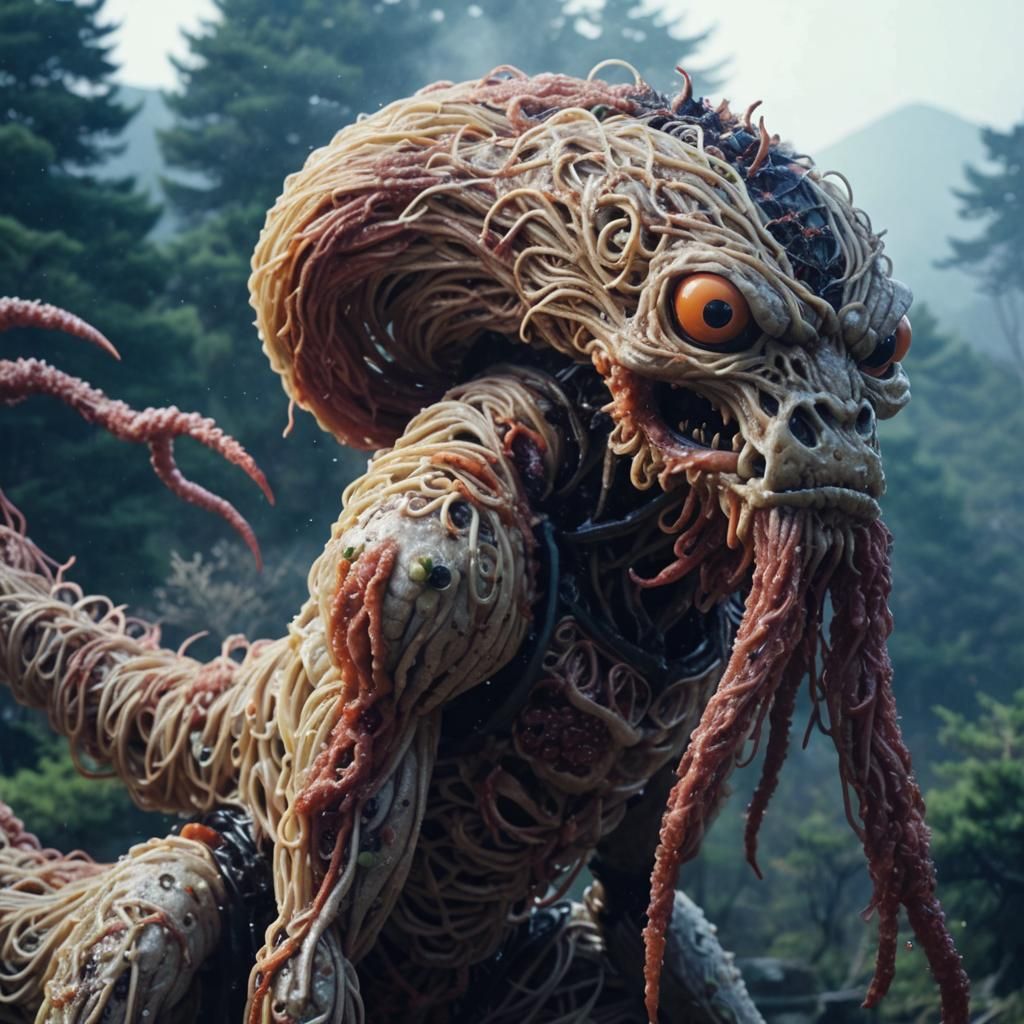 Mentaiko Spaghetti Monsters Feast