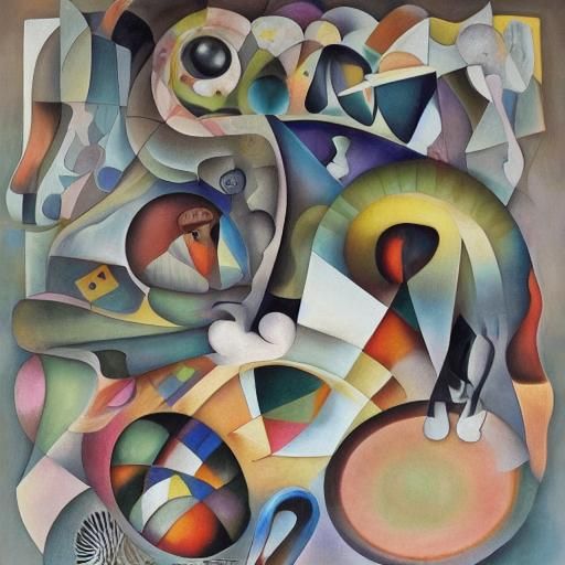 Abstract Blending Cycles: Detailed Matte Painting