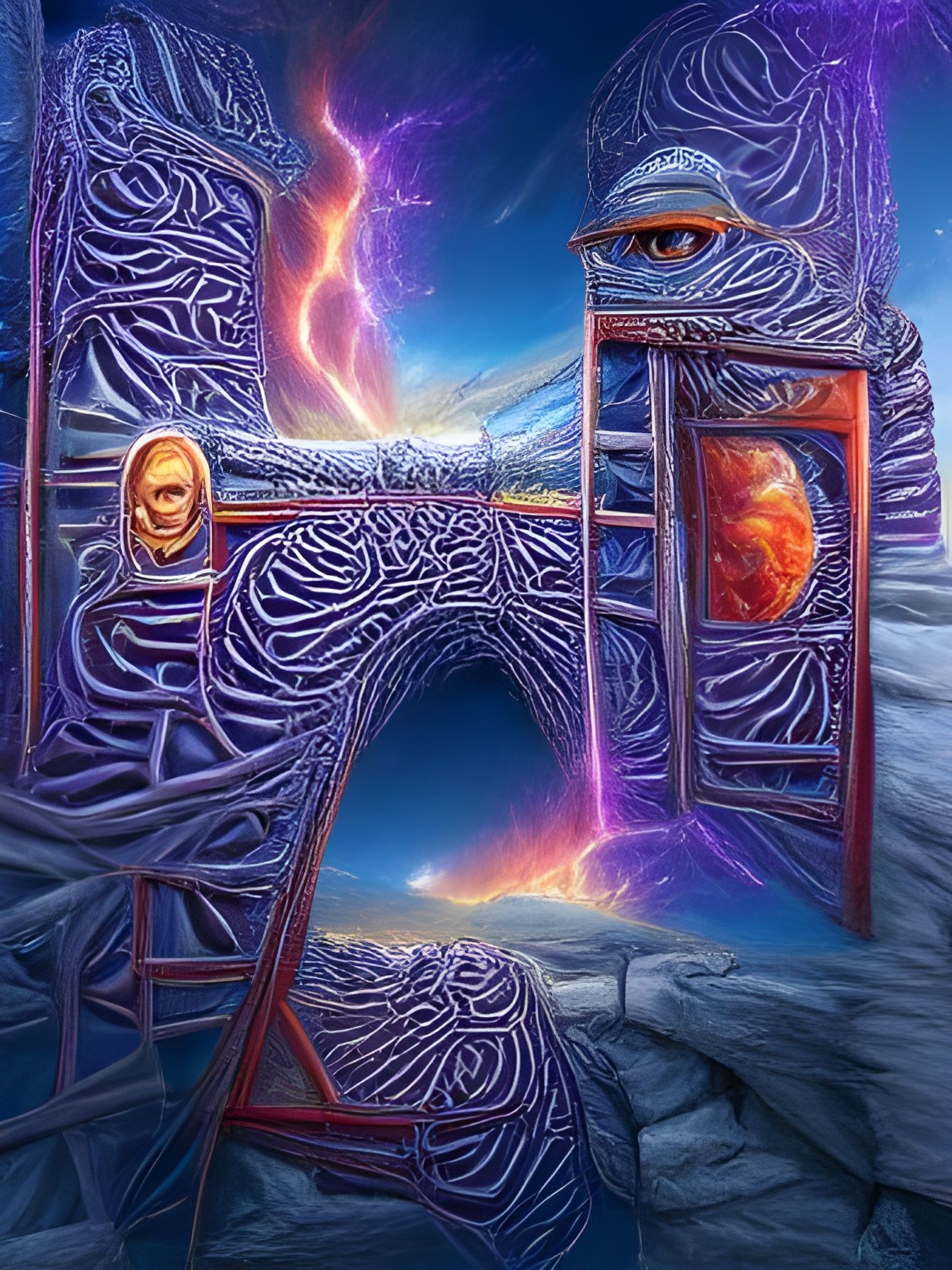 Psychedelic Gate to Another Dimension