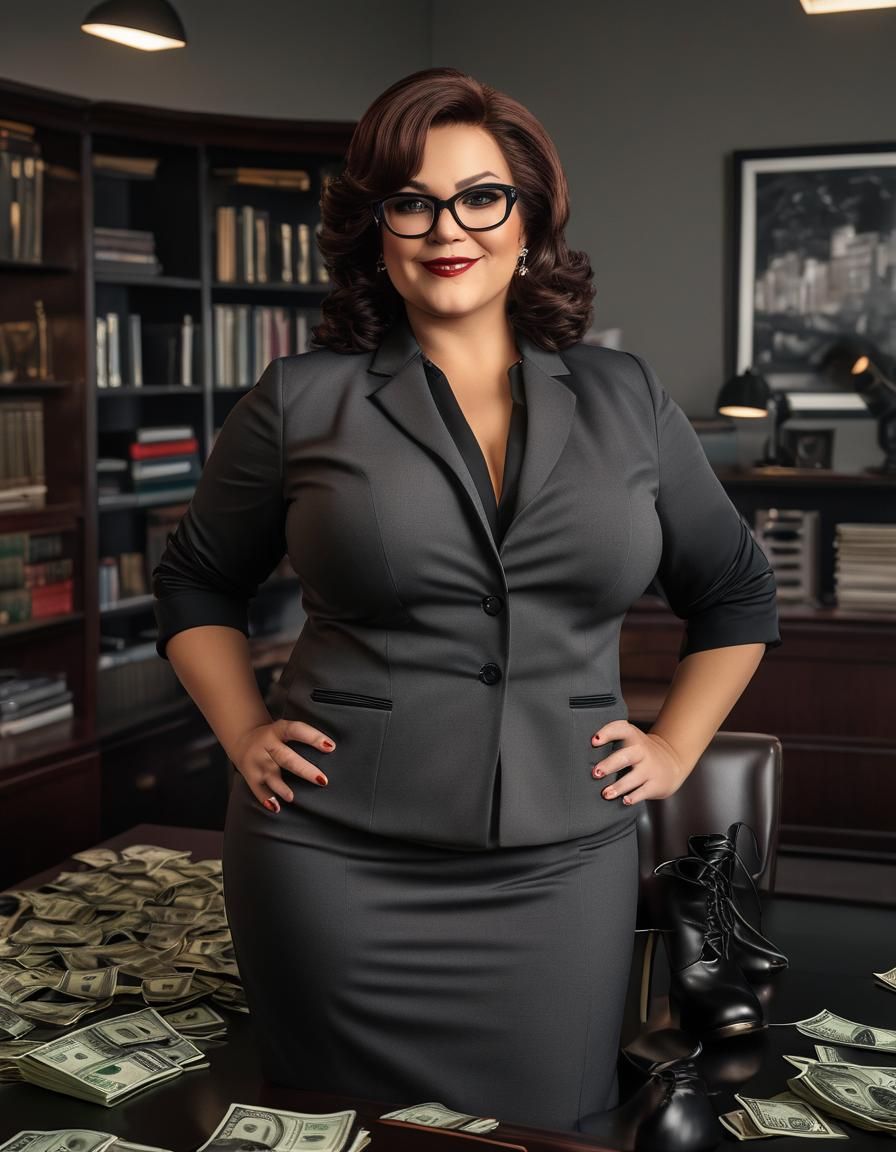 Velma as Villain in Pop Art Style