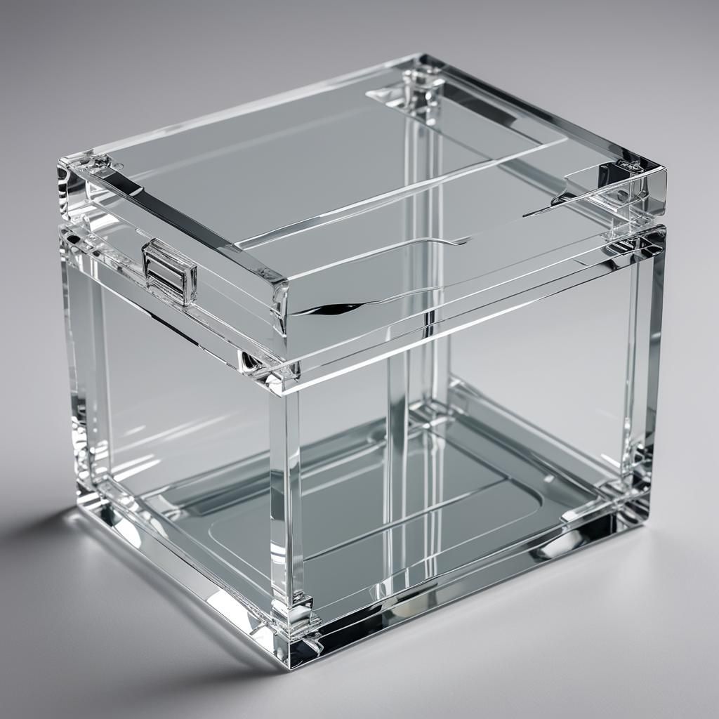 Luxury Acrylic Memorabilia Case in High-Gloss Finish