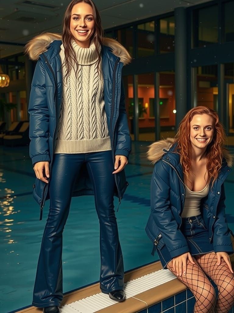 Wet and Wild: Friends Soak Up the Fun