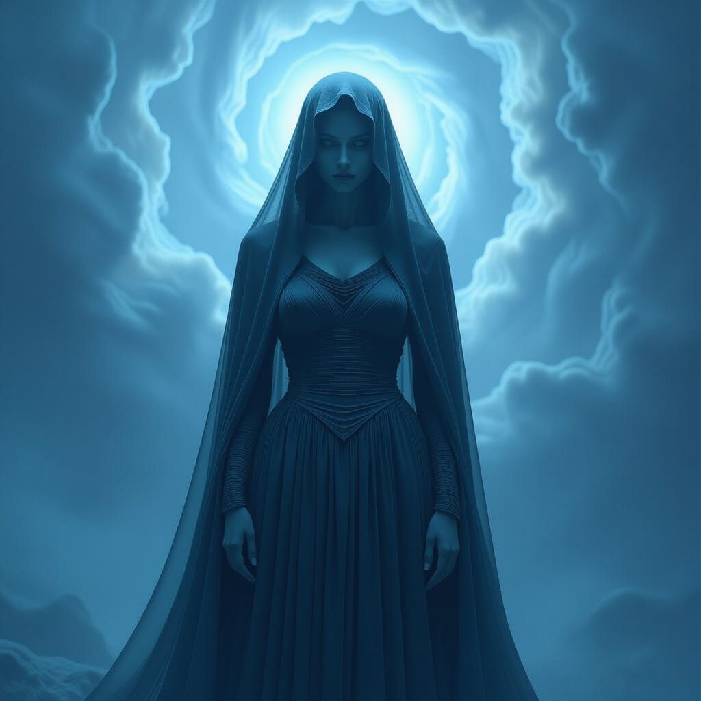 Cosmic Entity Woven From Time