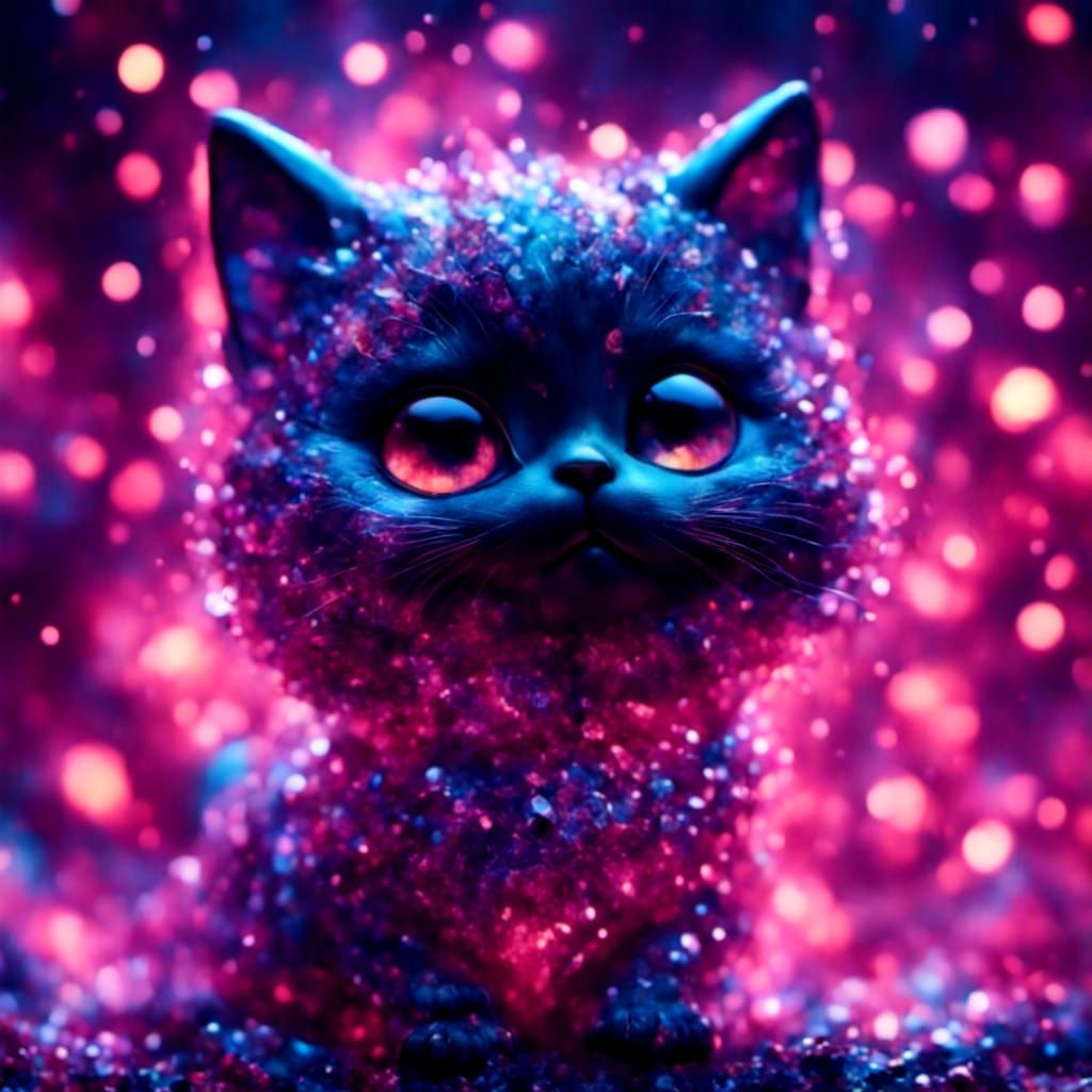 Sparkle kitty