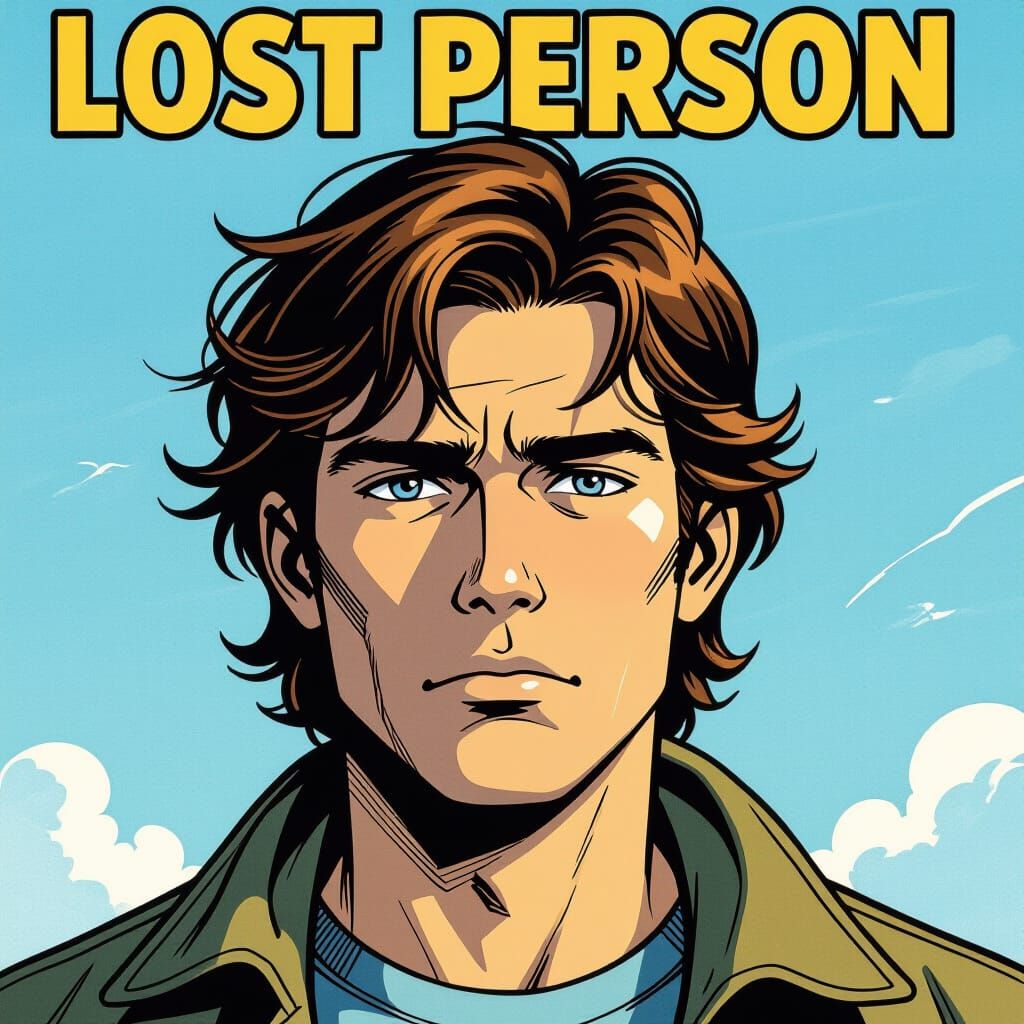 Person Found, Comic Book Art Style