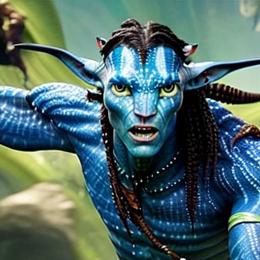 Na'vi Warrior from Pandora in Stunning Detail