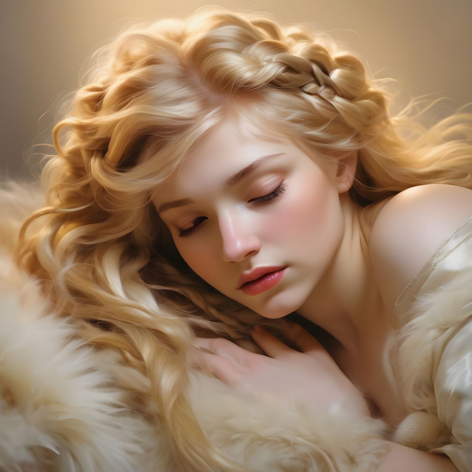 Aphrodite as Old Norse Goddess in Slumber