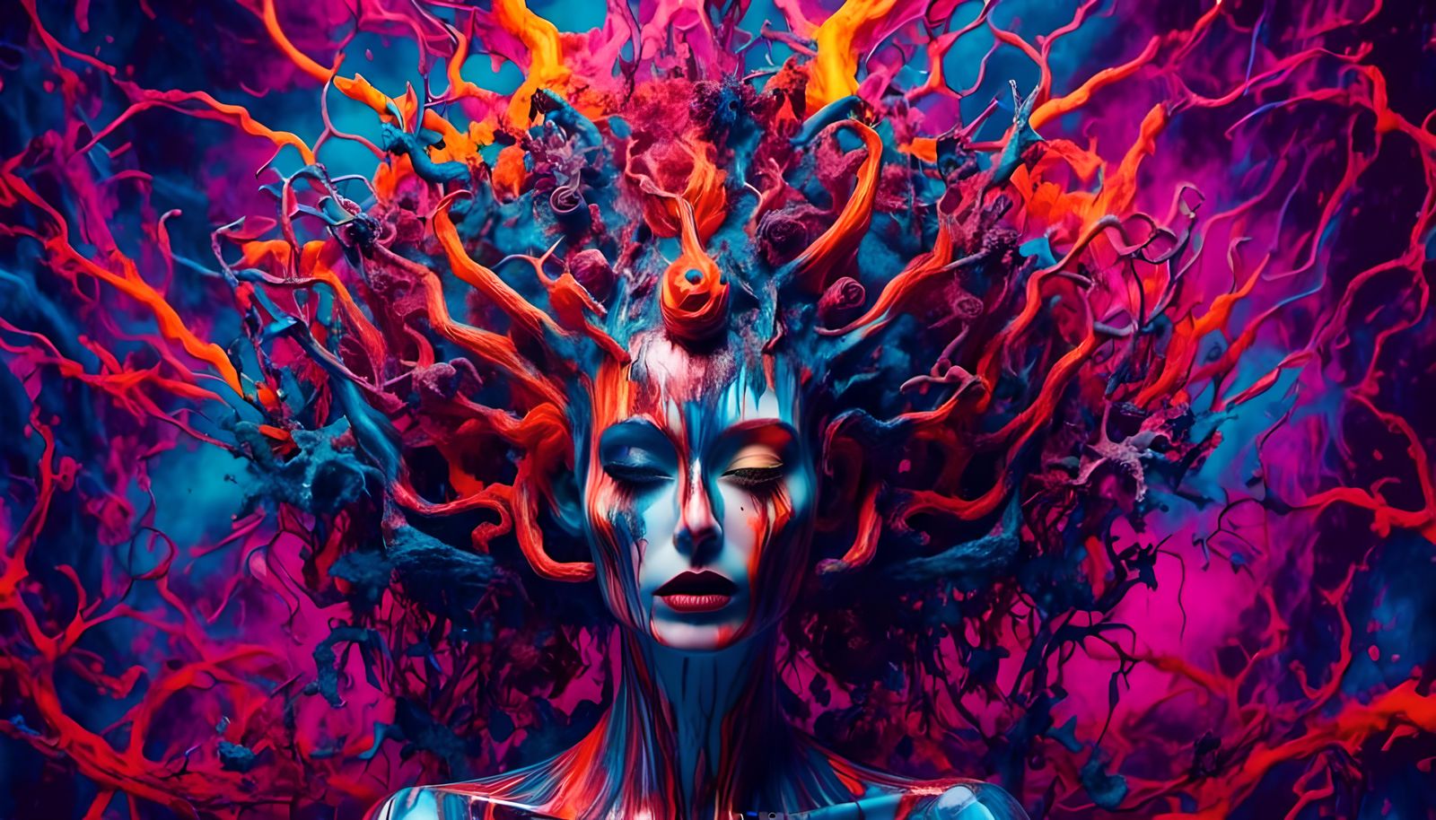 A Juxtaposition Surrealism Acid Trip (Continued)