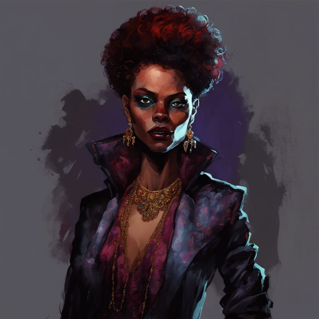 Toreador Vampire Concept Art: Eccentric Gallery Owner