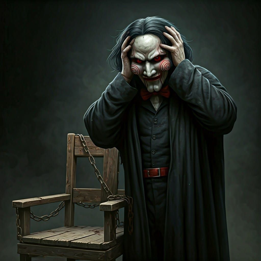 Mysterious Figure Confronts a Haunting Lesson