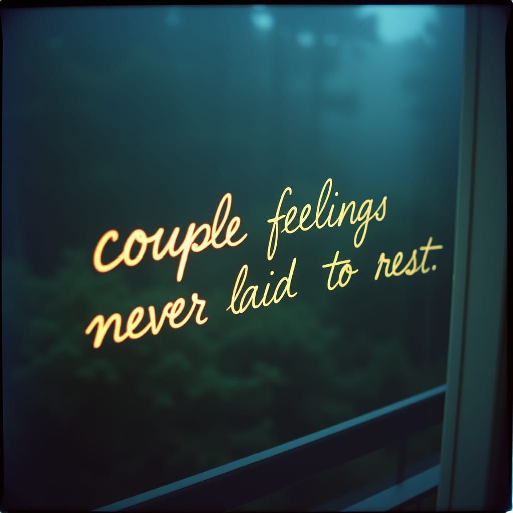 COUPLE FEELINGS NEVER LAID TO REST