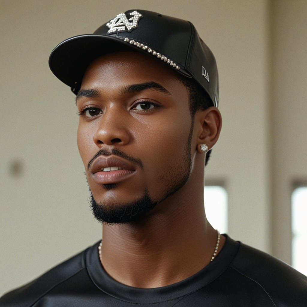 Athletes in Shiny PVC: Hyper-Realistic Digital Art