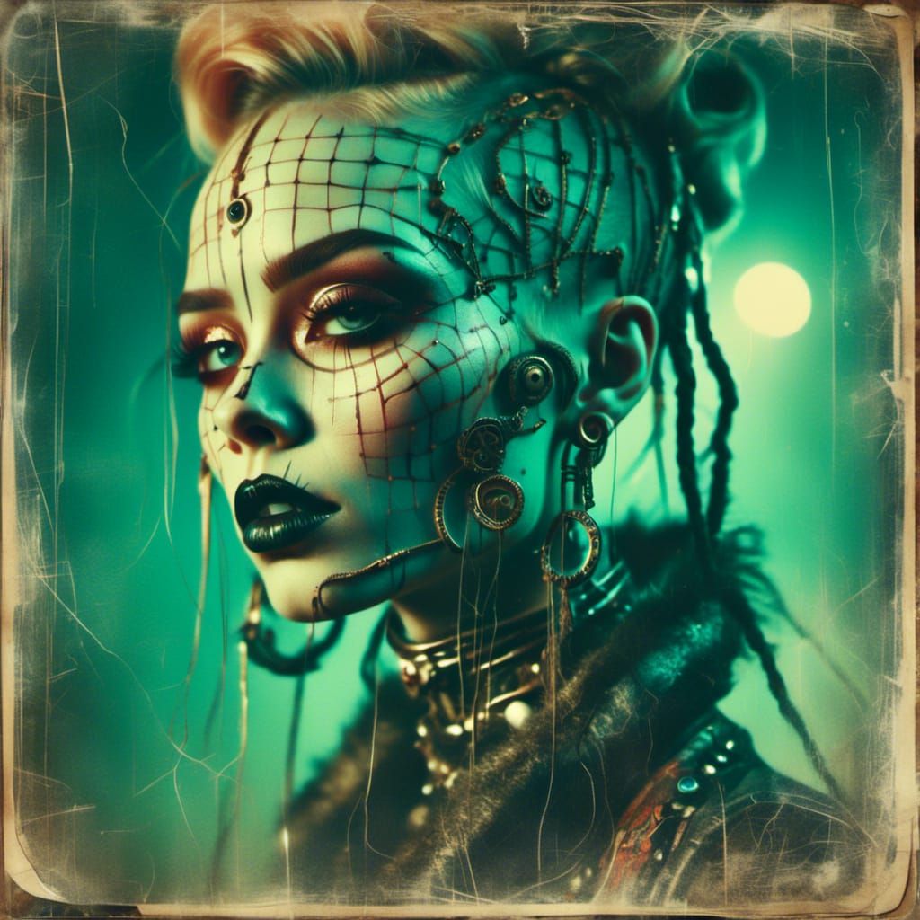 Dreams Unraveling: Retro Grunge Style