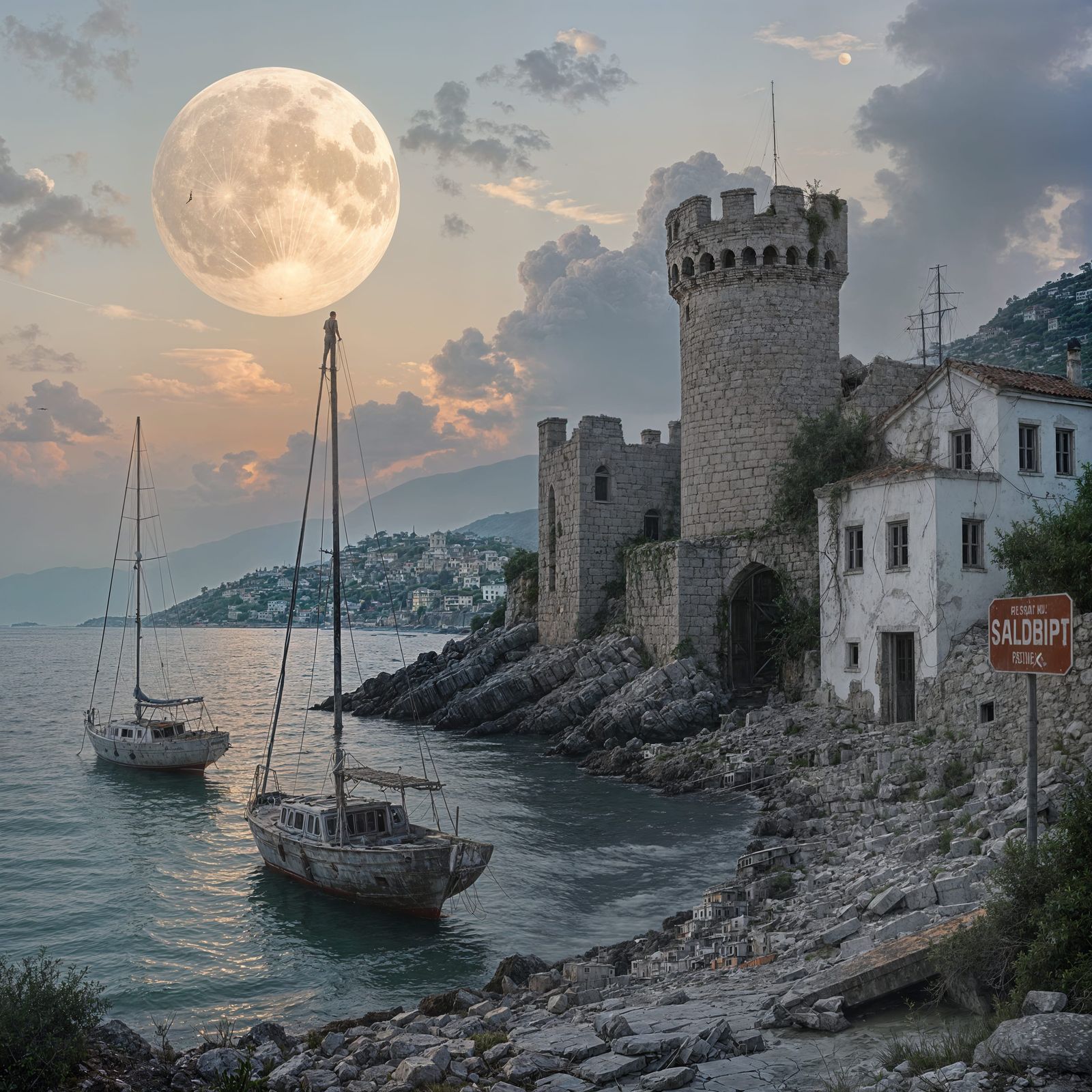 Post-Apocalyptic Bodrum: Ruins and Desolation