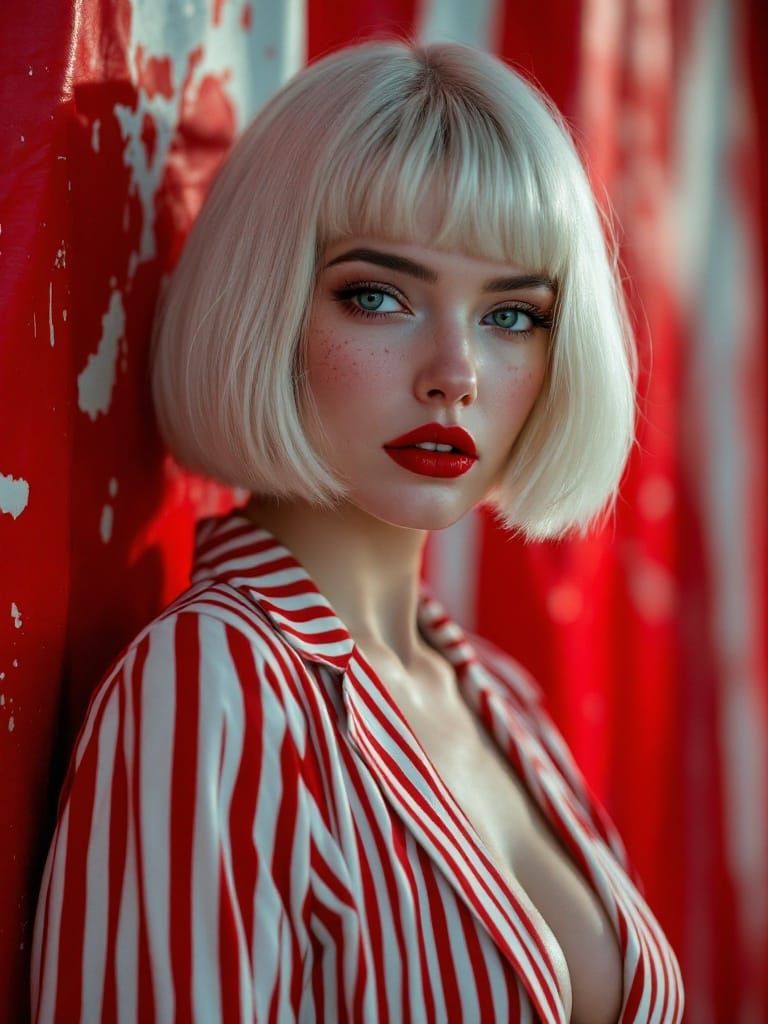 Cinematic Portrait of a Confident Woman