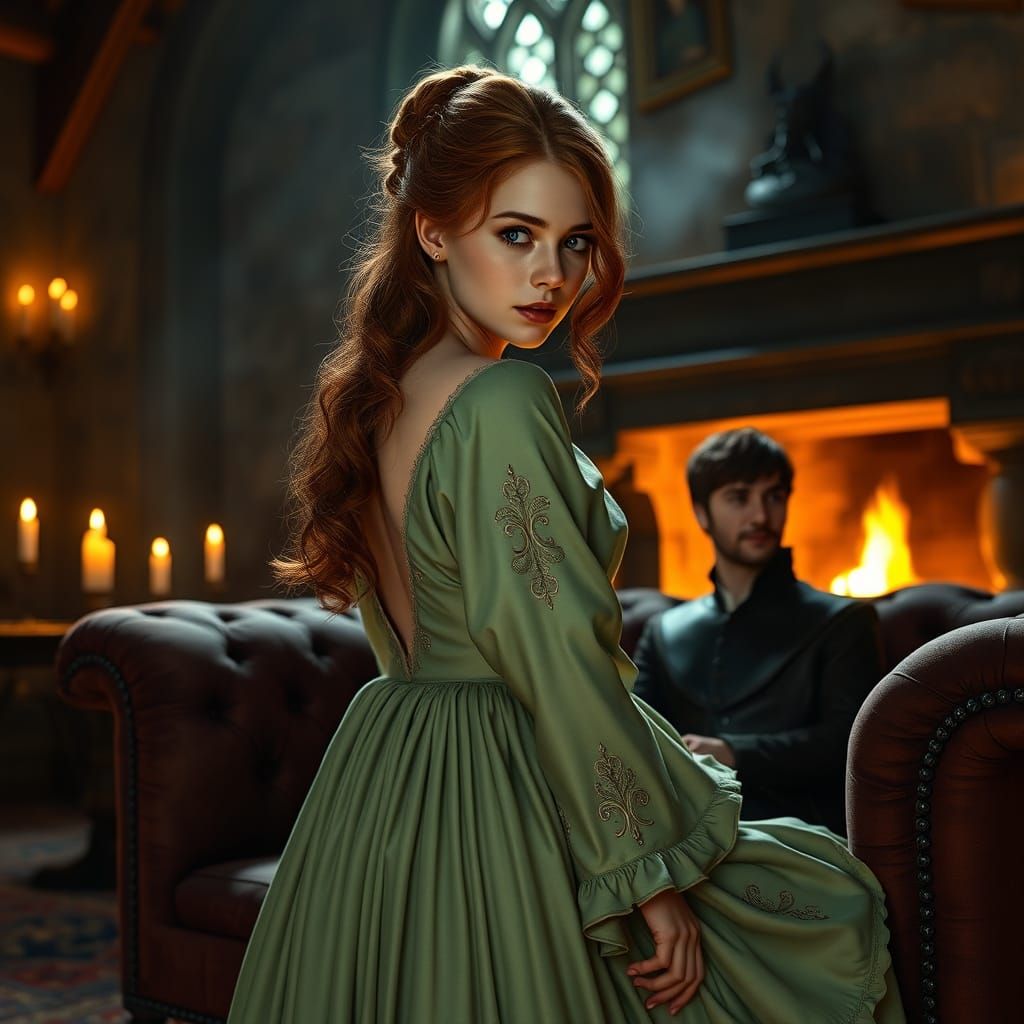 Medieval Fantasy Scene in Unreal Engine 5 Style