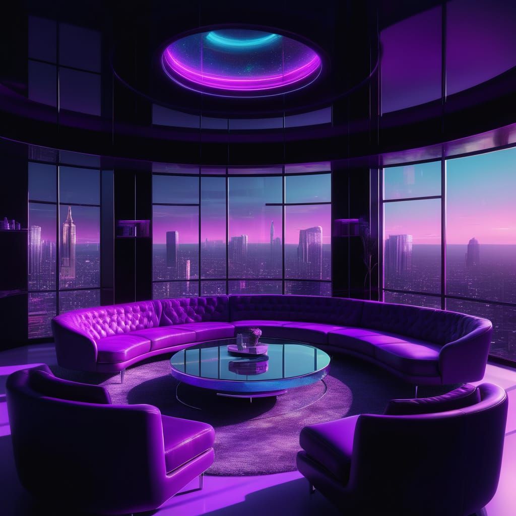 Stunning Glass dome penthouse with circular windows& Circula...