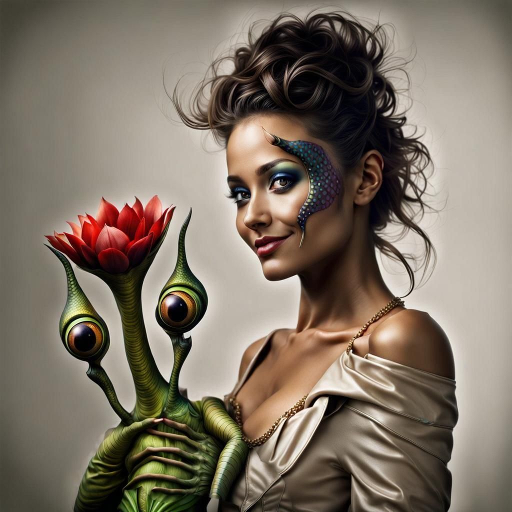 Aliens and Humans at a Rock Concert