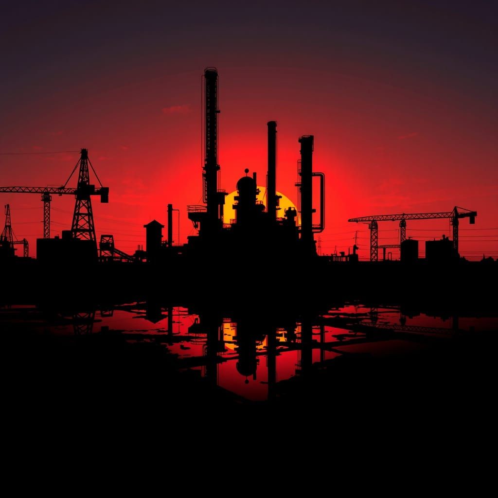 Hope in Desolate Dieselpunk Ruin