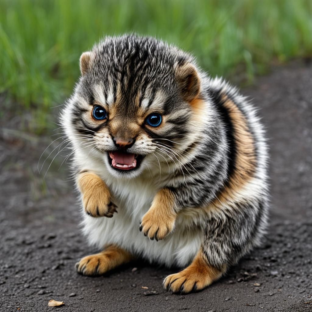 AI Realization of Startled but Cute Sentiment