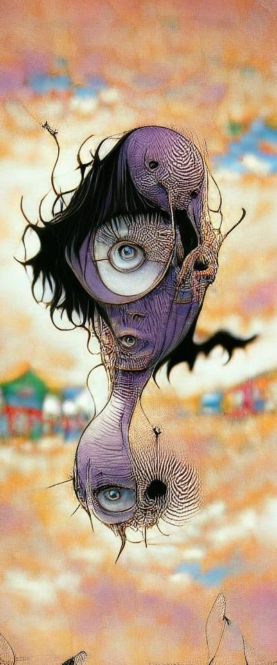 Surreal Dark Fantasy Wallpaper Art