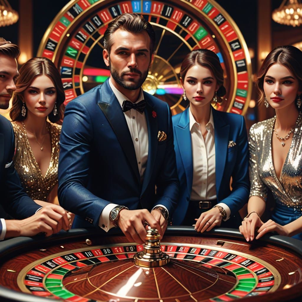 Luxury Roulette Night in Sparkling Style