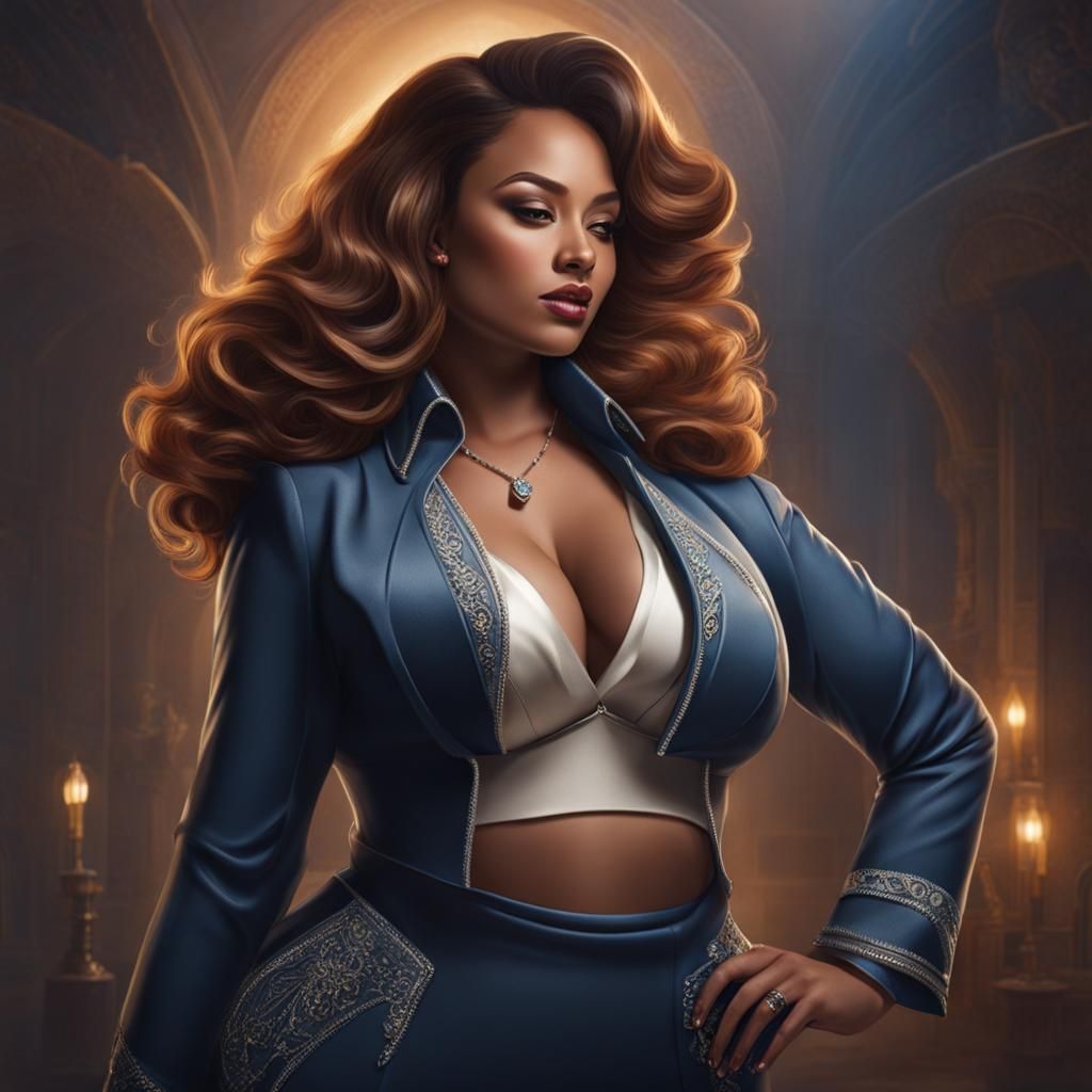 Curvy Woman's Wedding Ring: A Symbol of Love