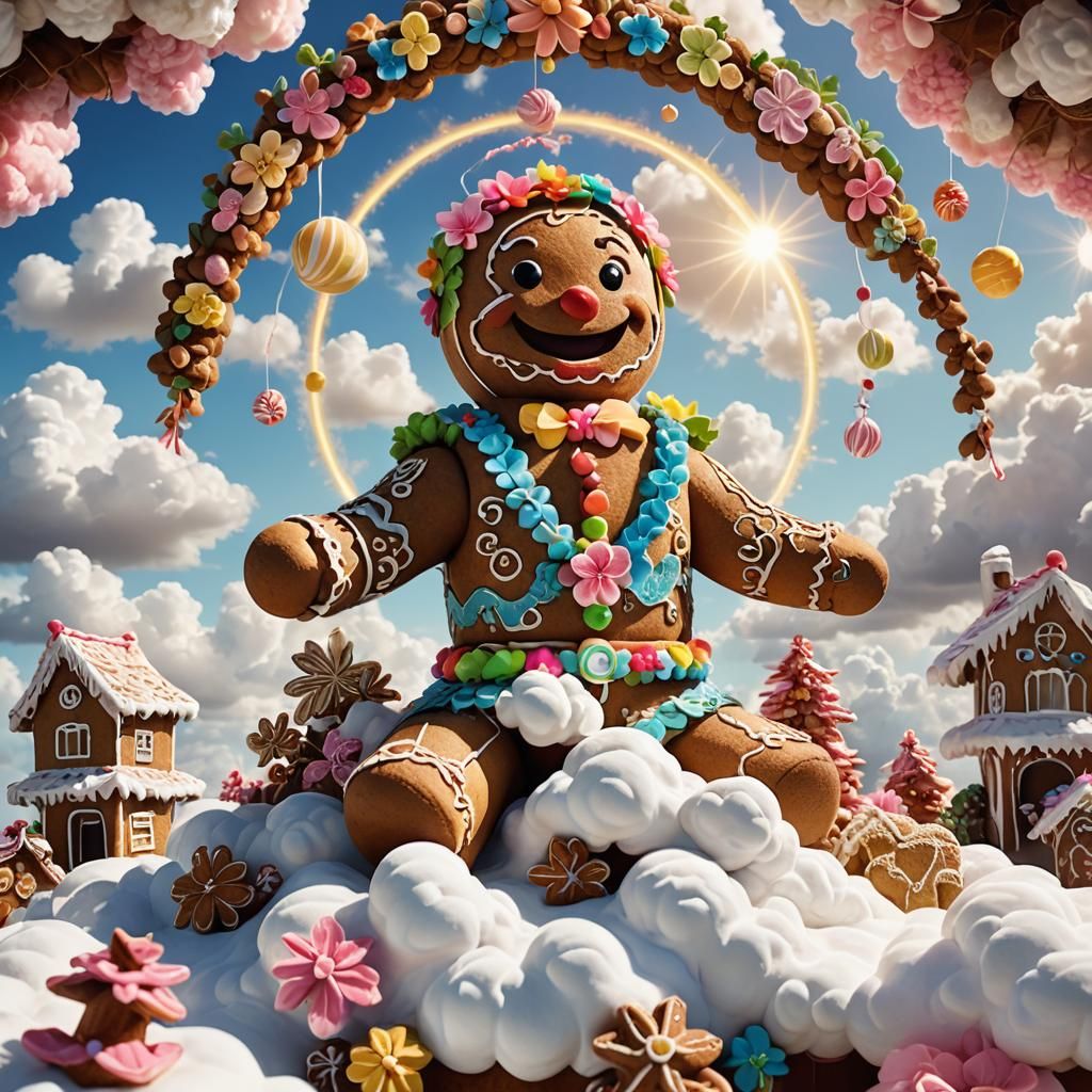 Gingerbread man à Hawaii