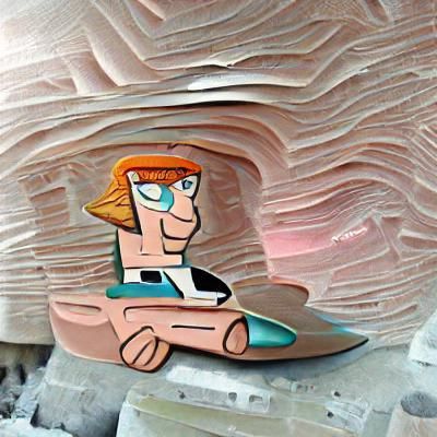 Claymation Image of George Jetson