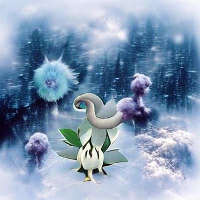 Mystical Dragonair Pokémon with Climate Control