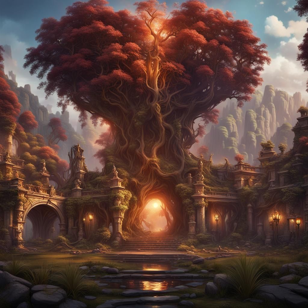 Detailed Matte Painting in Unreal Engine 5