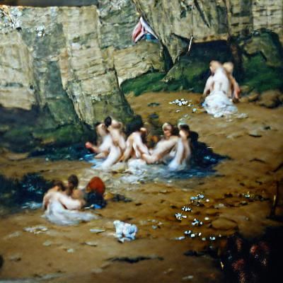 Nymphs Bathing by the Sea