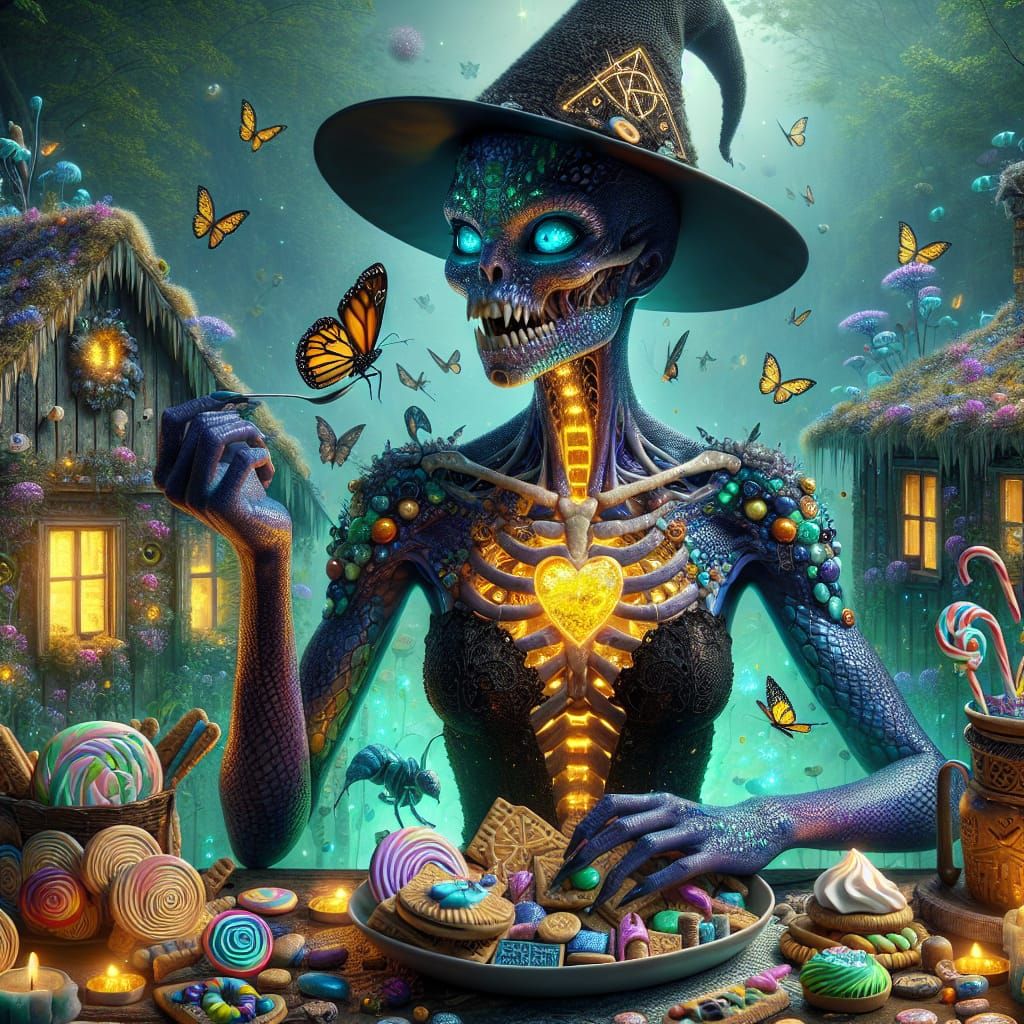 The moment of monumental realisation to make a Candy house!