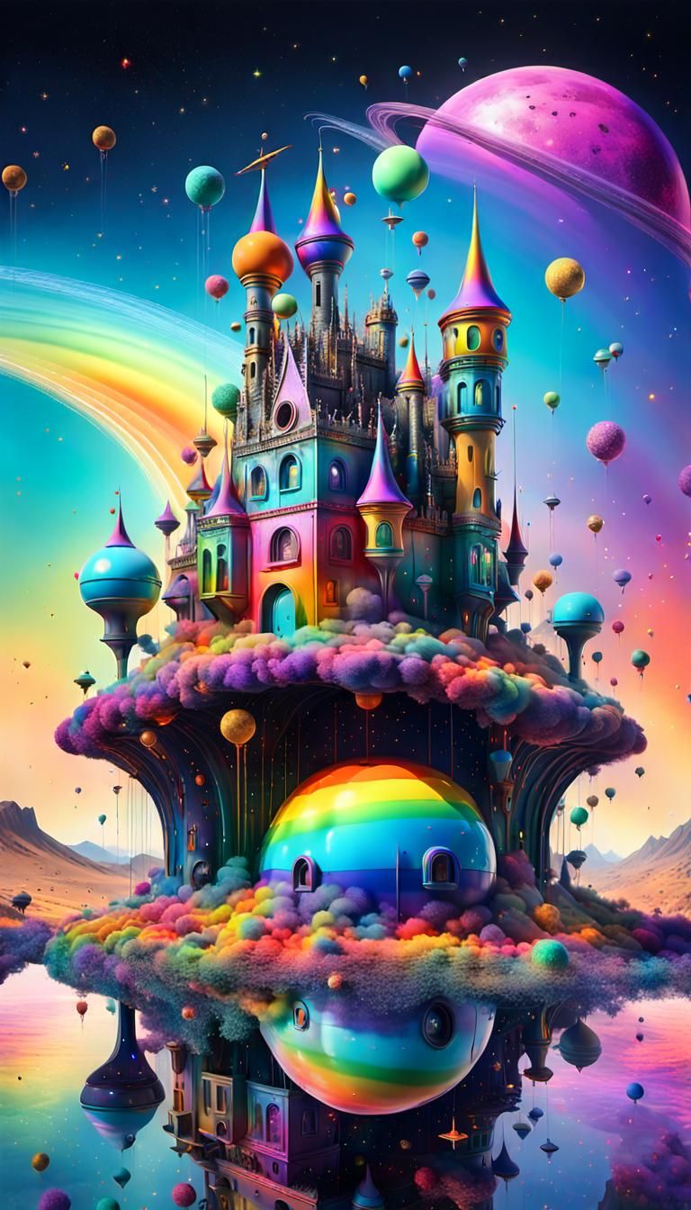 castles on alien planet