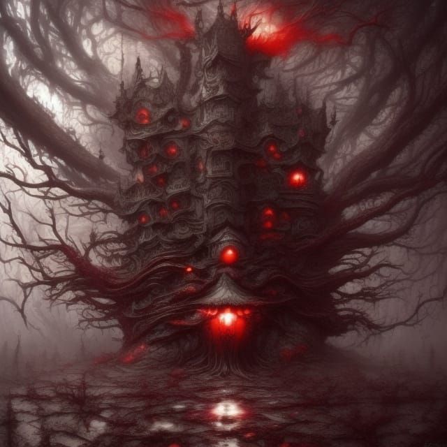 Massive Werewolf Unleashes Sinister Chaos in Dark Fantasy Ar...