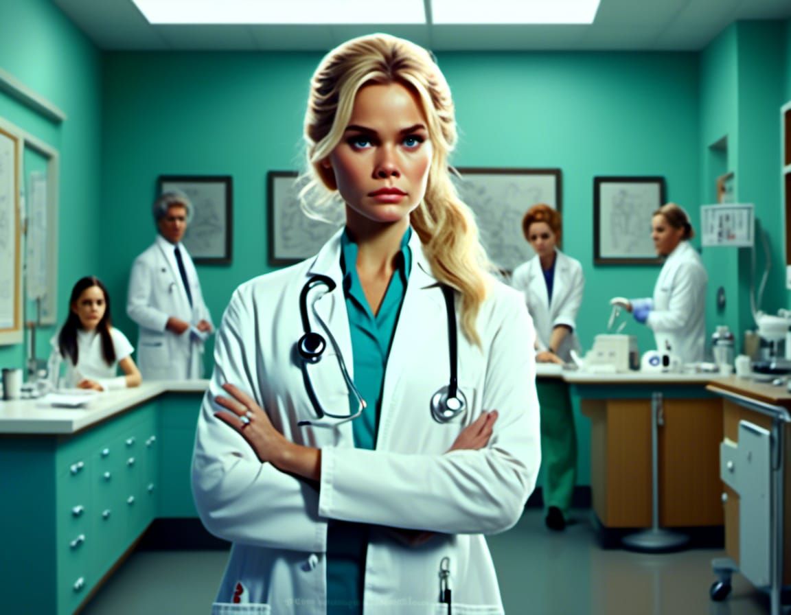 Female Physician with Tuesday Weld's Face