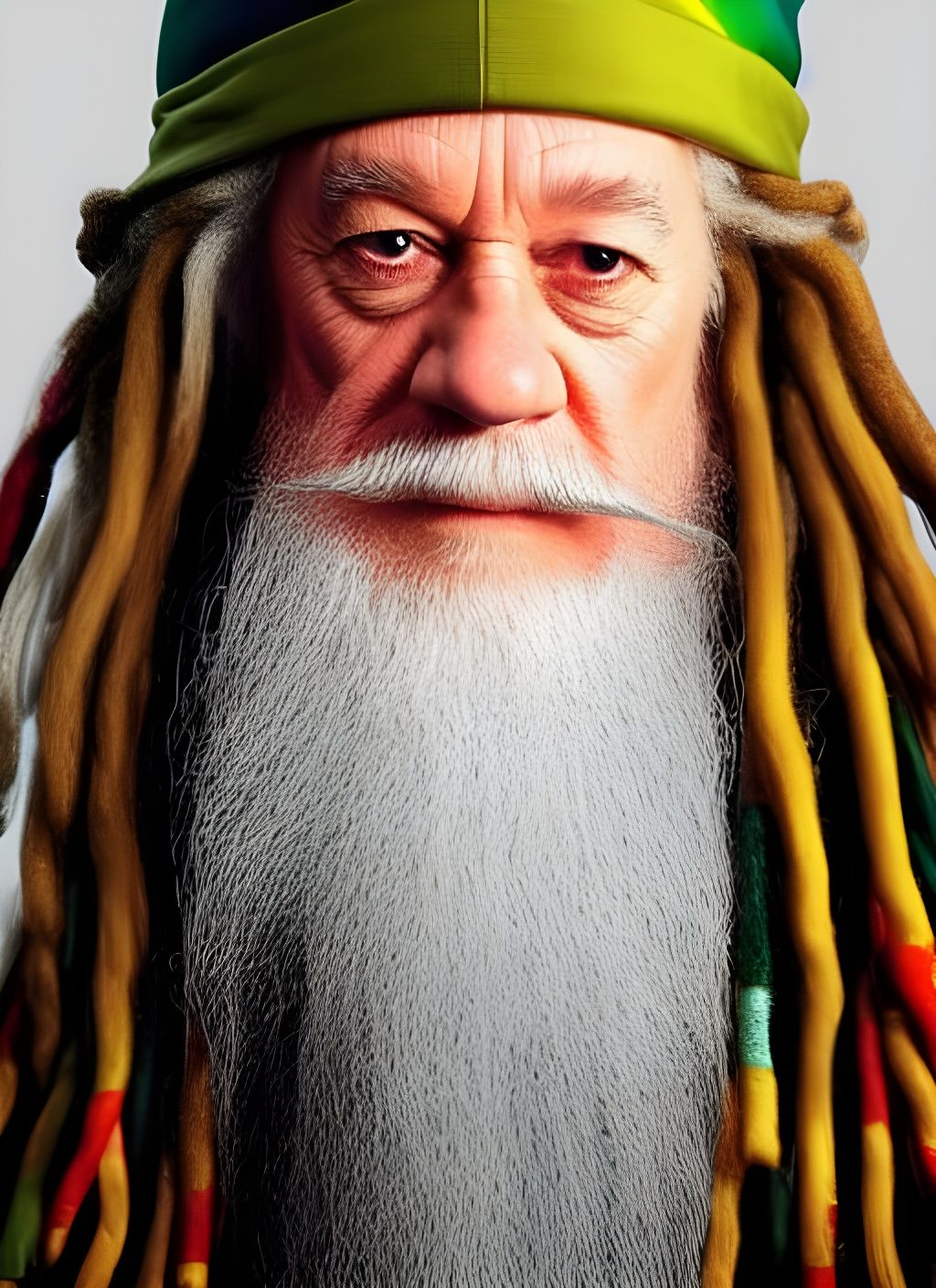 Rasta Gandalf AI Image