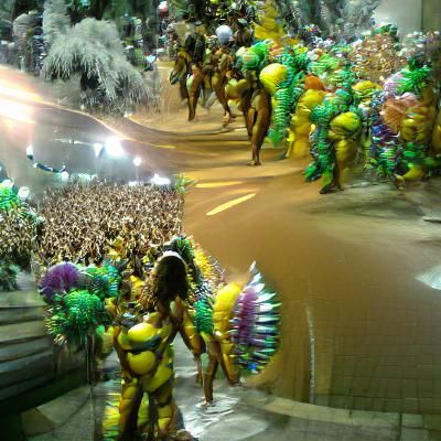 Brazilian Carnival: A Burst of Color and Energy
