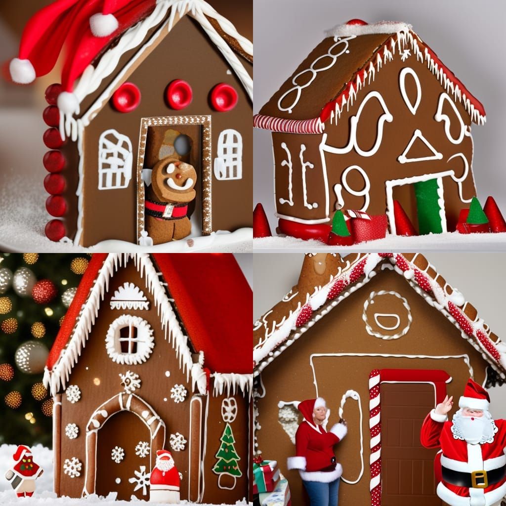 Santa's Gingerbread House Getaway