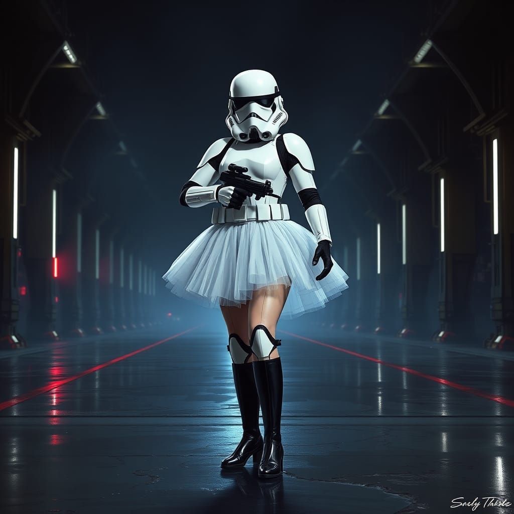 Stormtrooper Ballerina: Star Wars Meets Ballet